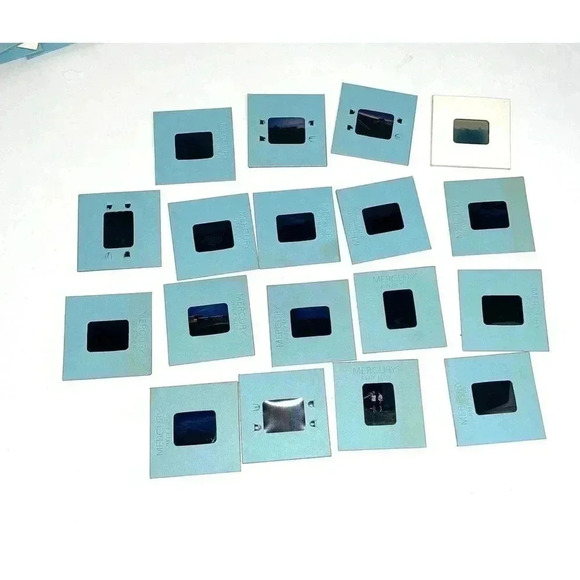 VTG Lot of 18 Chicago IL City Planes Aerial View 35mm Film Slides 60s - Picture 2 of 13